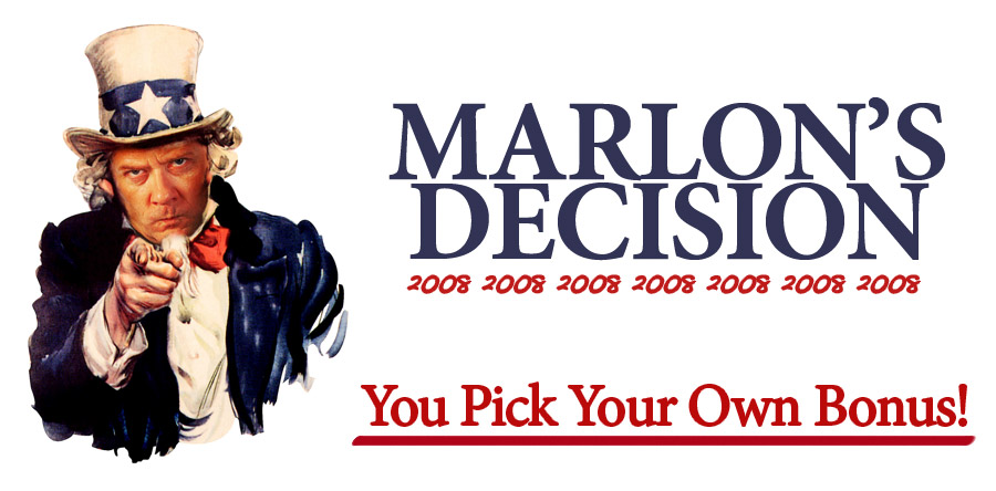 You Decide! - Pick Your Own Bonus